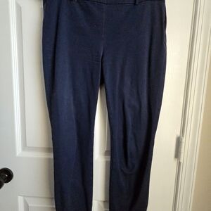 J. Crew Classic Navy Straight Leg Winnie Pants